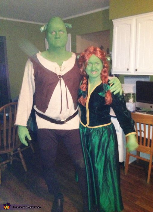 Best ideas about DIY Shrek Costume
. Save or Pin Shrek & Fiona Couple Costume Now.