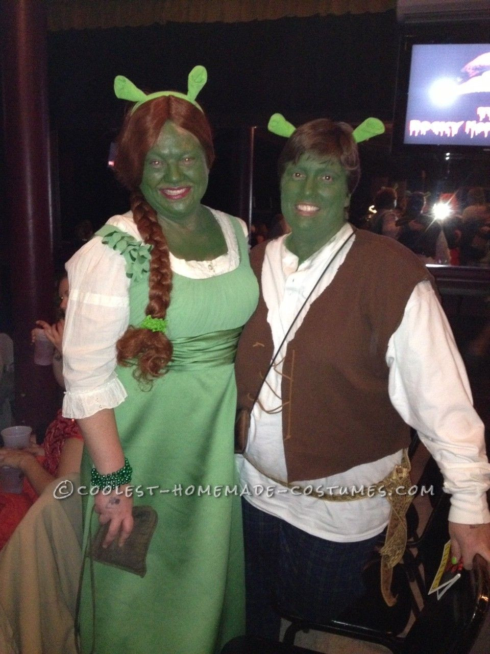 Best ideas about DIY Shrek Costume
. Save or Pin Great Couple Costume Idea Shrek and Fiona Now.