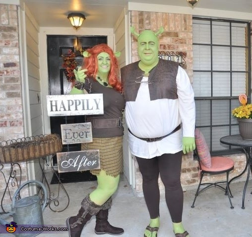 Best ideas about DIY Shrek Costume
. Save or Pin Shrek and Fiona Halloween Costume Now.