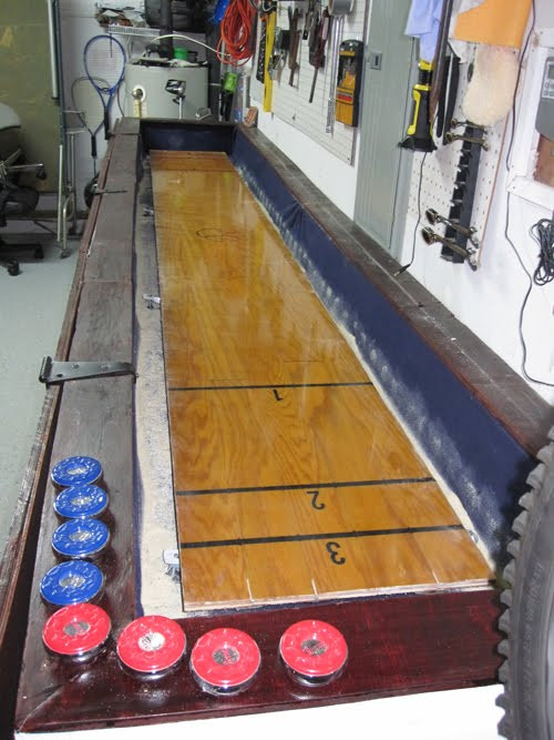 Best ideas about DIY Shuffleboard Table
. Save or Pin Polka Dot Thought DIY Shuffleboard Table Now.