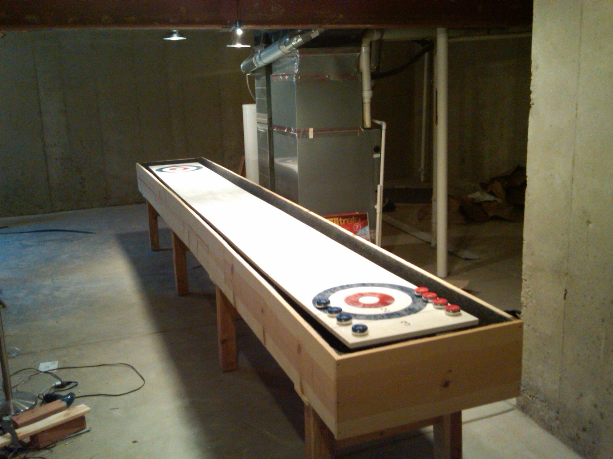 Best ideas about DIY Shuffleboard Table
. Save or Pin DIY Shuffleboard Table Plans man cave Now.