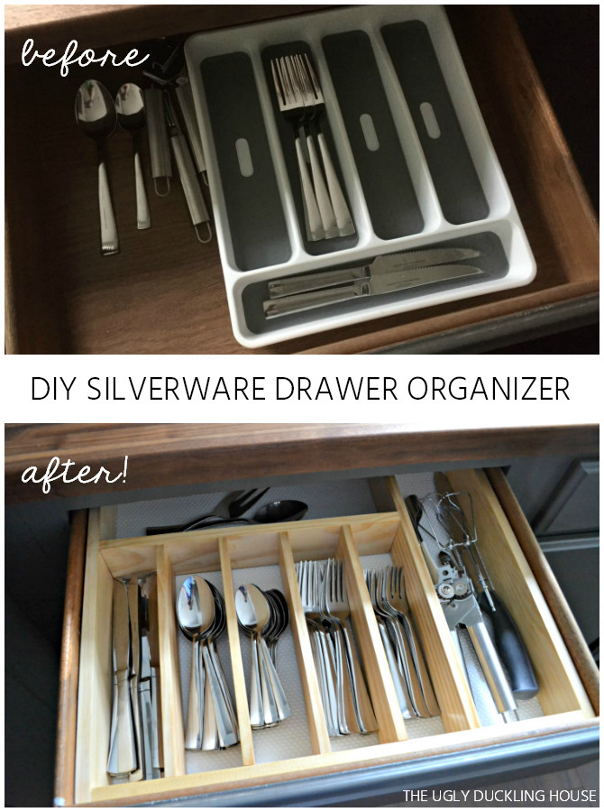 Best ideas about DIY Silverware Organizer
. Save or Pin $10 to Organized DIY Silverware Drawer Organizer – The Now.