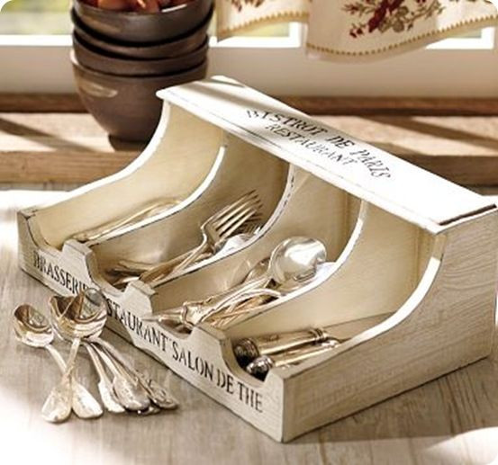 Best ideas about DIY Silverware Organizer
. Save or Pin very nice cutlery storage Now.