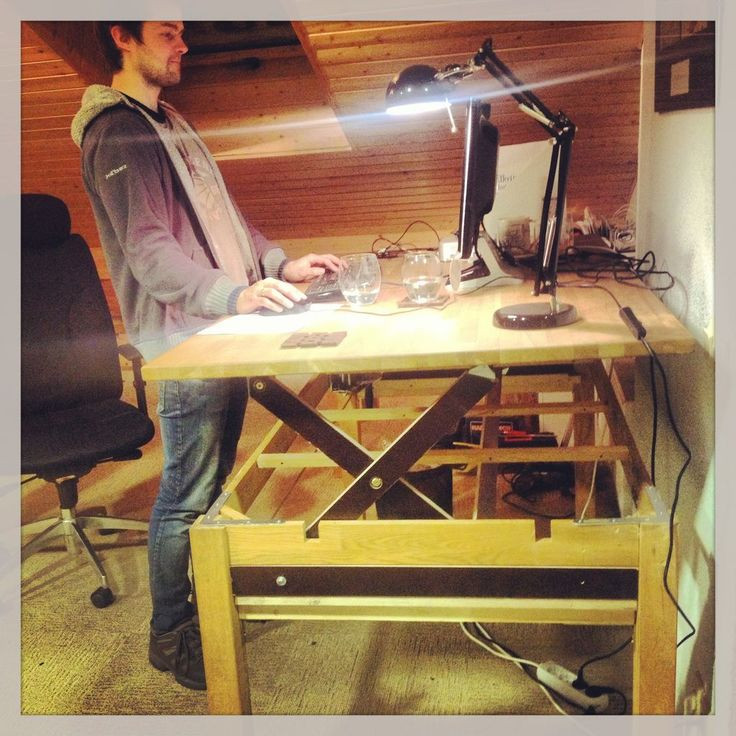 Best ideas about DIY Sit Stand Desk Plans
. Save or Pin 17 images about DIY standing desk on Pinterest Now.