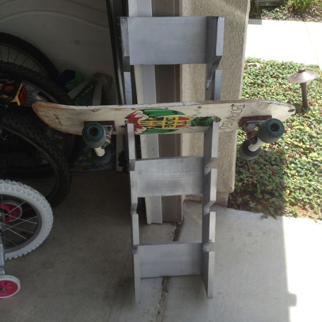 Best ideas about DIY Skateboard Rack
. Save or Pin DIY skateboard rack Made from scrap wood sprawl3 Now.