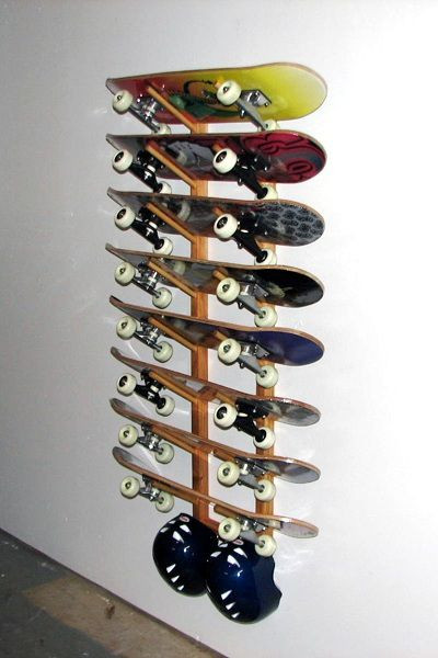 Best ideas about DIY Skateboard Rack
. Save or Pin Eight 8 Skateboard Wall Rack Now.