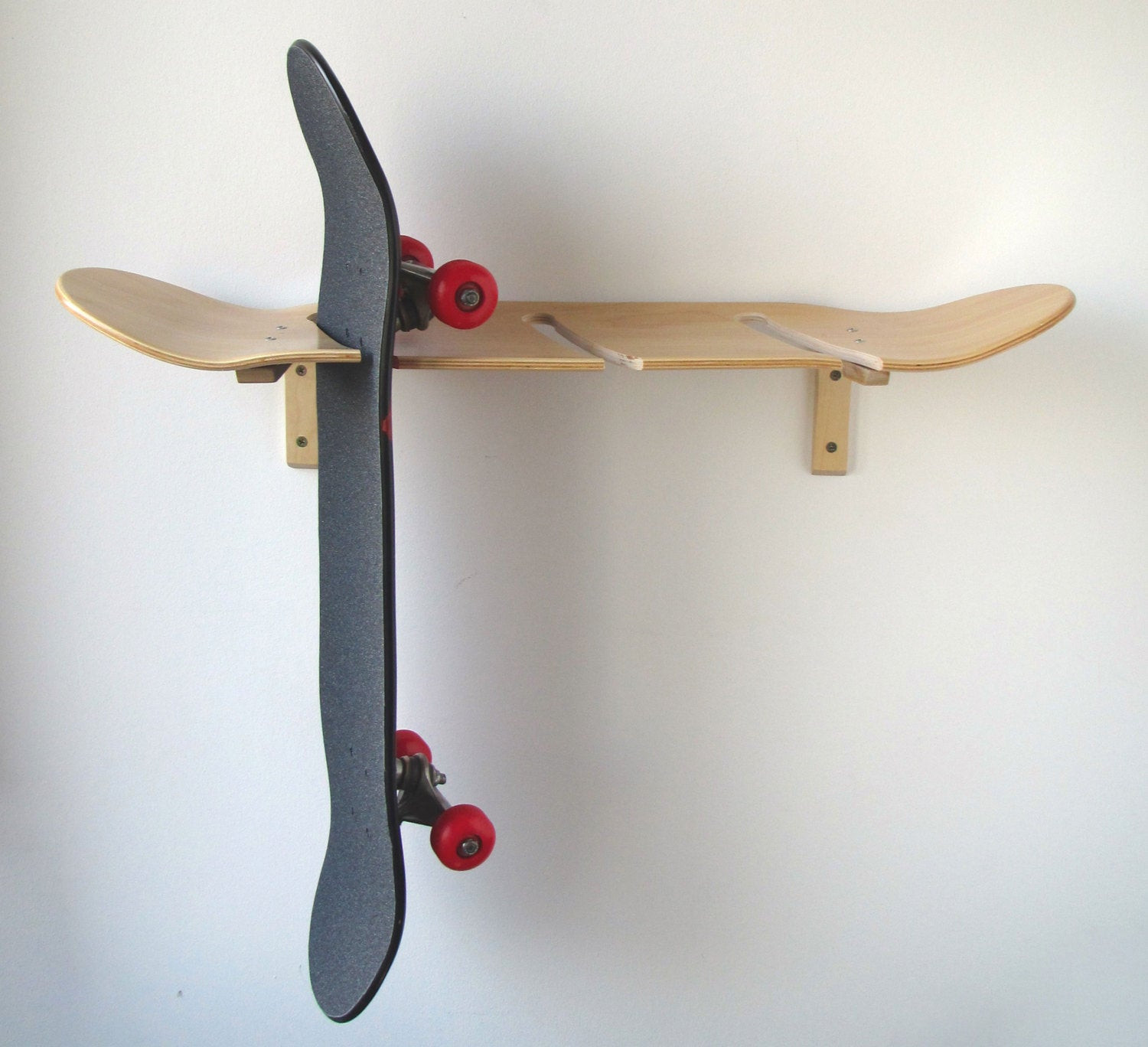 Best ideas about DIY Skateboard Rack
. Save or Pin Longboard or Skateboard rack made out of Skateboard by Now.