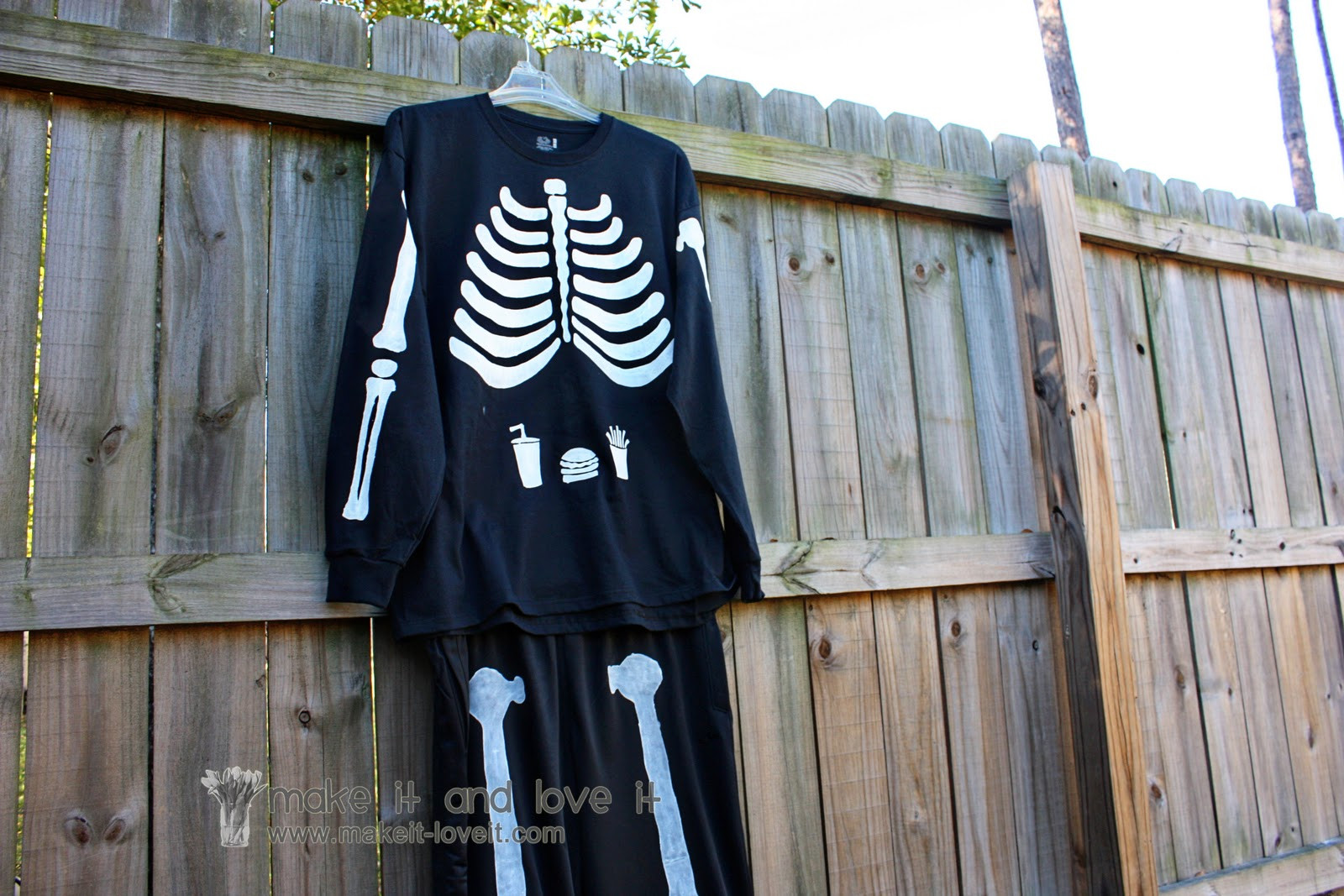 Best ideas about DIY Skeleton Costume For Adults
. Save or Pin Our Last Minute Adult Costumes Pregnant Skeleton and Now.