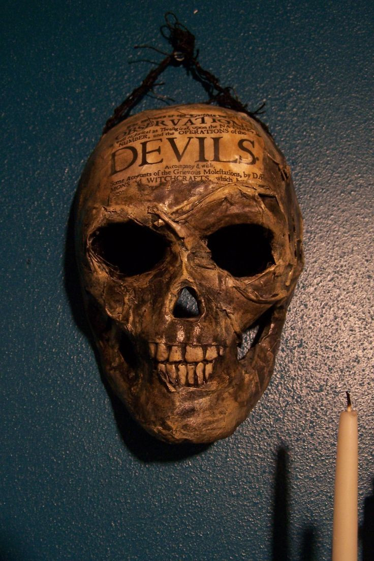 Best ideas about DIY Skull Mask
. Save or Pin DIY Paper Mache skull mask skullish Now.