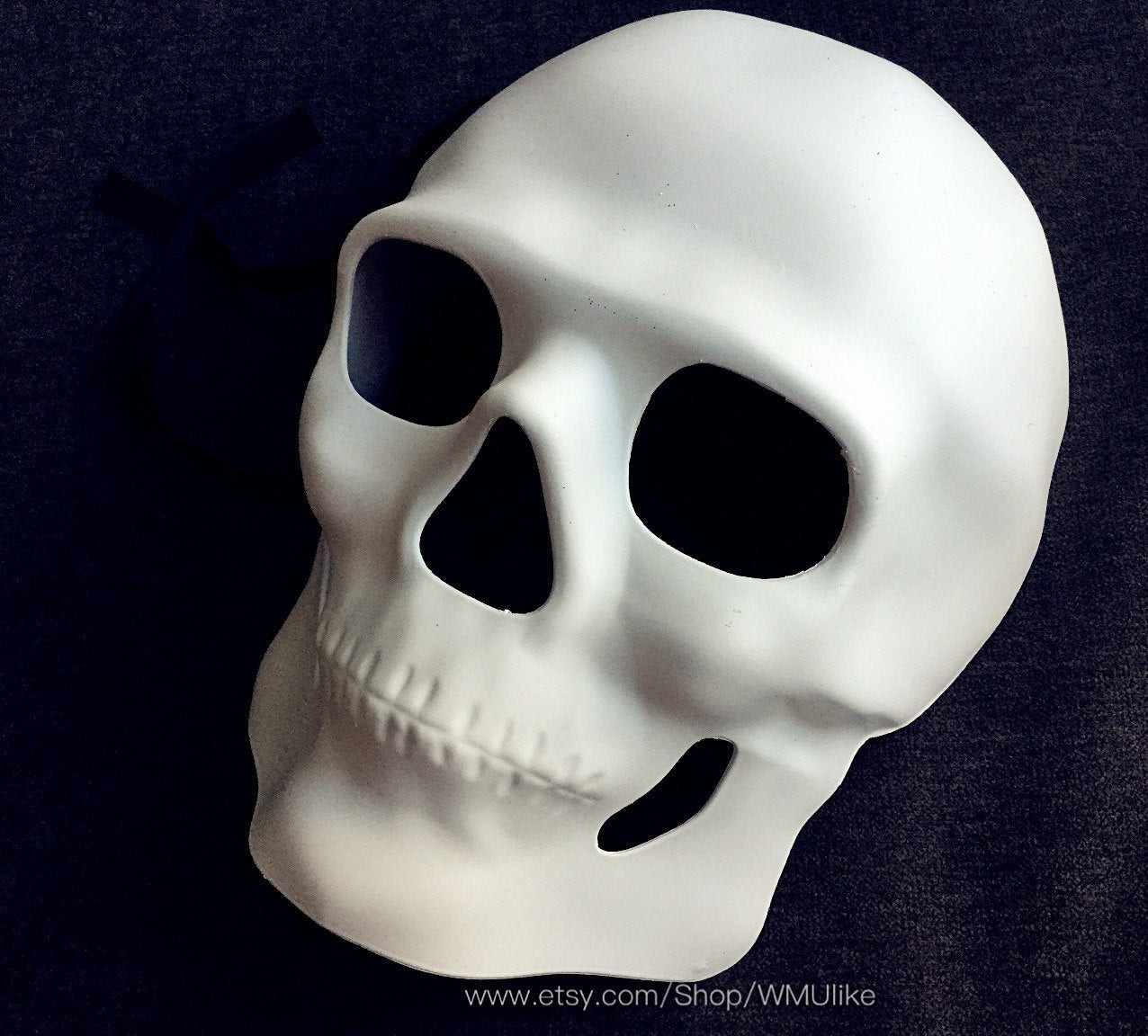Best ideas about DIY Skull Mask
. Save or Pin Plain White DIY Skull Day of the Dead Mask Halloween Costume Now.