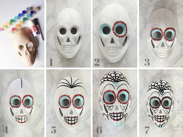 Best ideas about DIY Skull Mask
. Save or Pin DIY Painted Sugar Skull Mask Now.