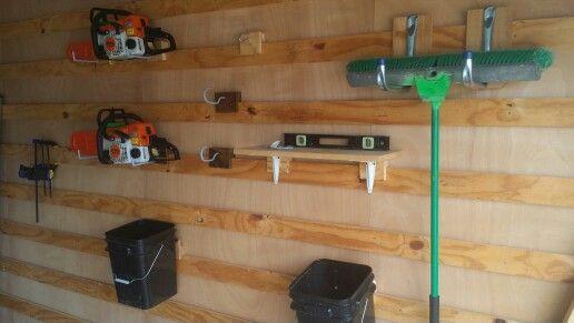 Best ideas about DIY Slat Wall
. Save or Pin DIY Slat Wall in my Garage Dean s list Now.