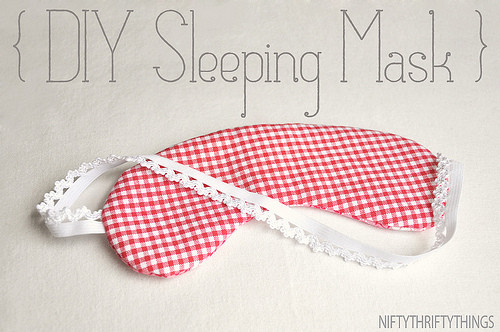 Best ideas about DIY Sleep Masks
. Save or Pin DIY Gifts That Travelers Will Love Now.