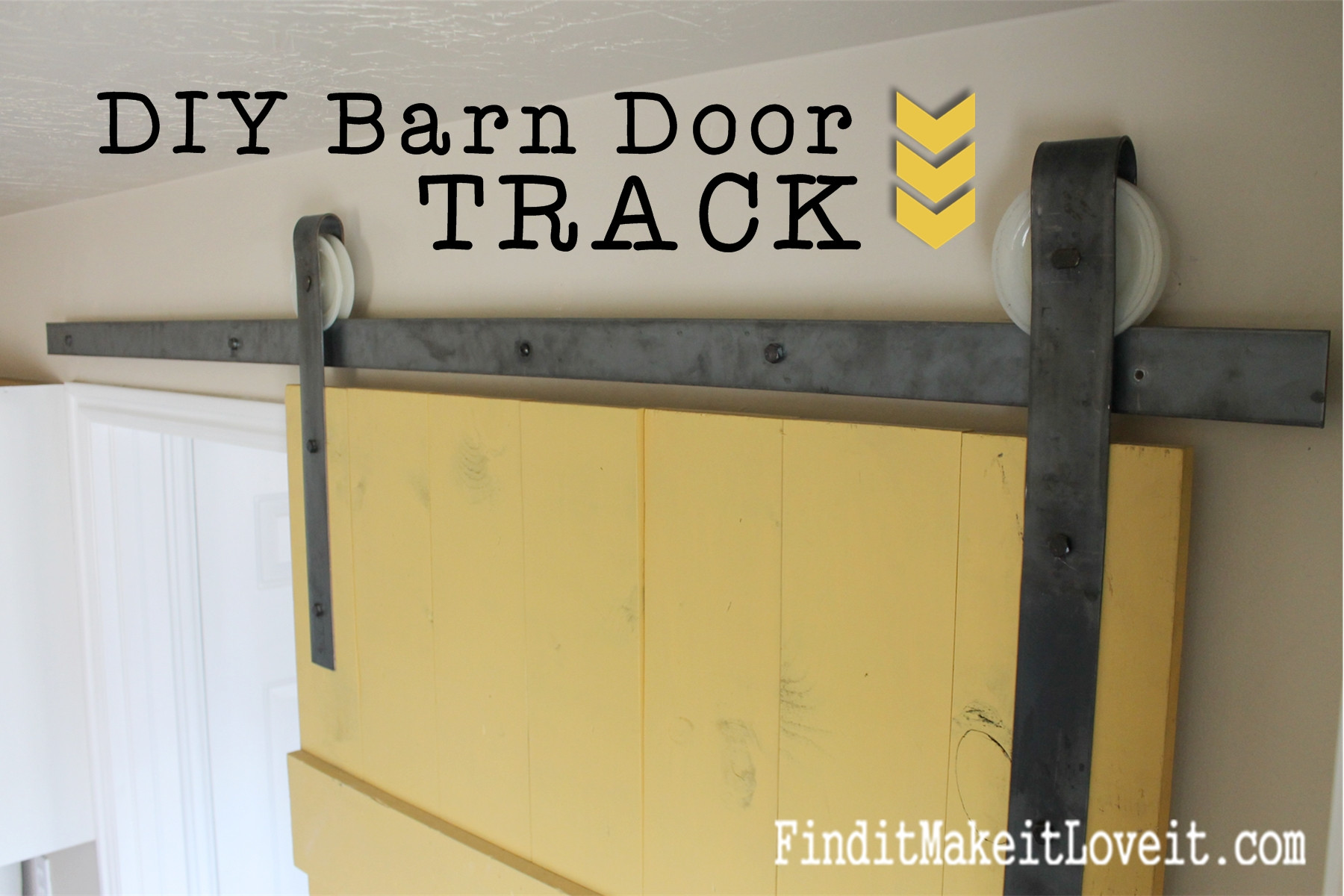 Best ideas about DIY Sliding Cabinet Door Track
. Save or Pin DIY Barn Door Track Find it Make it Love it Now.