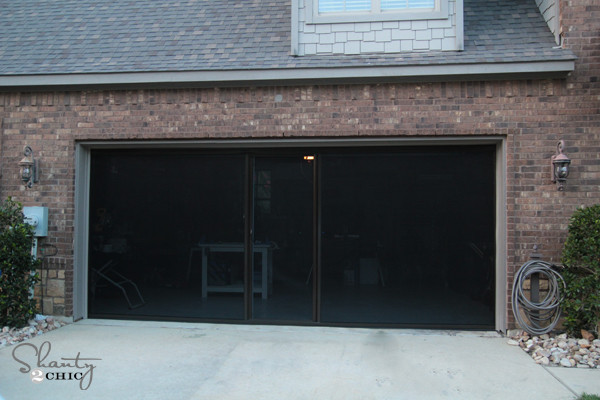 Best ideas about DIY Sliding Garage Door Screens
. Save or Pin Check out my new Garage Screen So AWESOME Shanty 2 Chic Now.