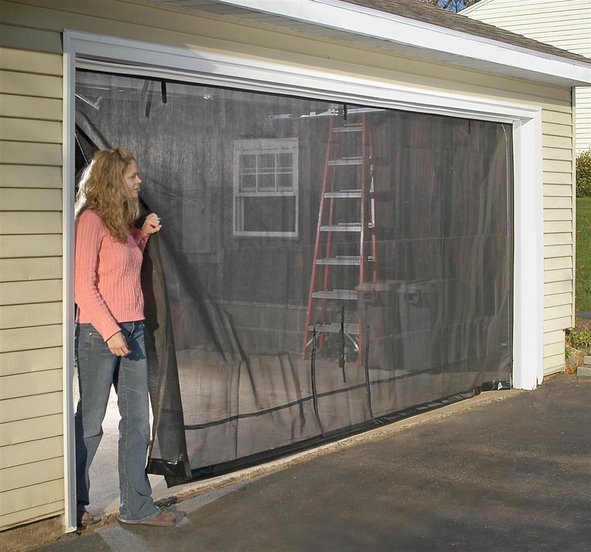 Best ideas about DIY Sliding Garage Door Screens
. Save or Pin ShelterLogic 16x8 Garage Door Screen Pest Now.