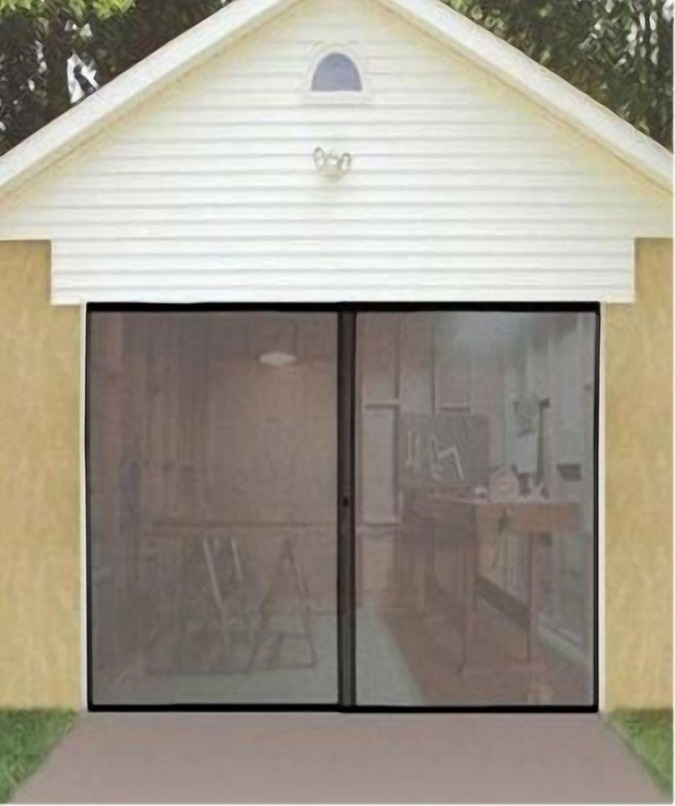 Best ideas about DIY Sliding Garage Door Screens
. Save or Pin Double Garage Door Screen Kits Retractable Cost Sliding Now.