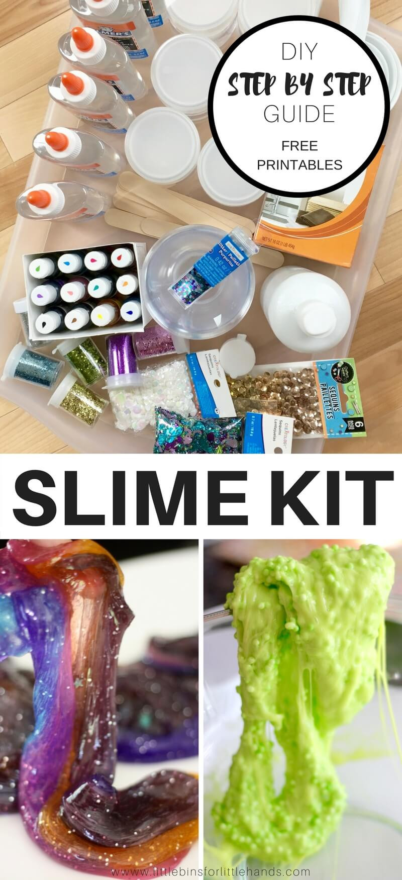 Best ideas about DIY Slime For Kids
. Save or Pin Make Homemade Slime Kit for Kids Science Activities Now.