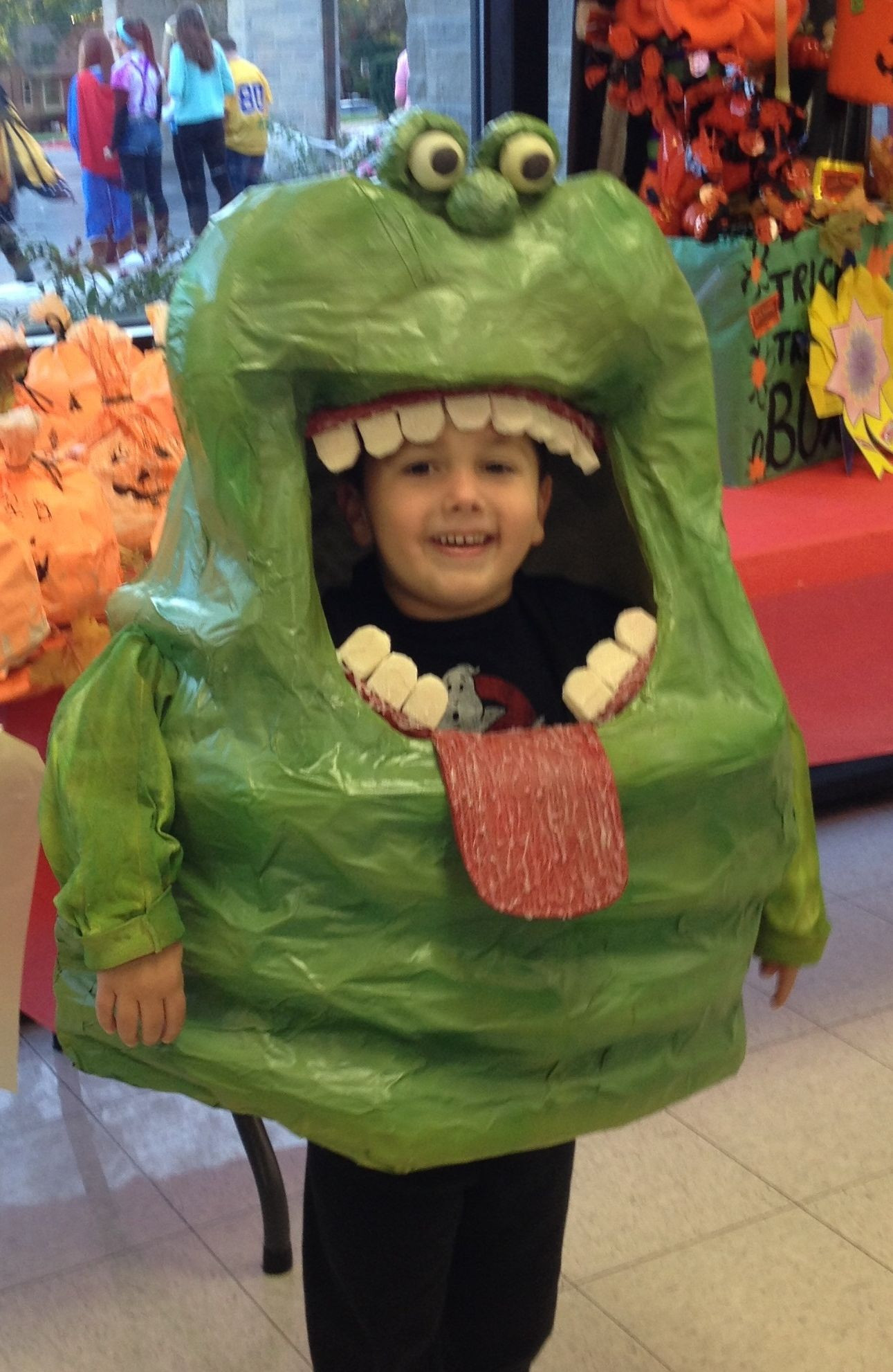 Best ideas about DIY Slimer Costume
. Save or Pin Ghostbusters Halloween Costume Now.
