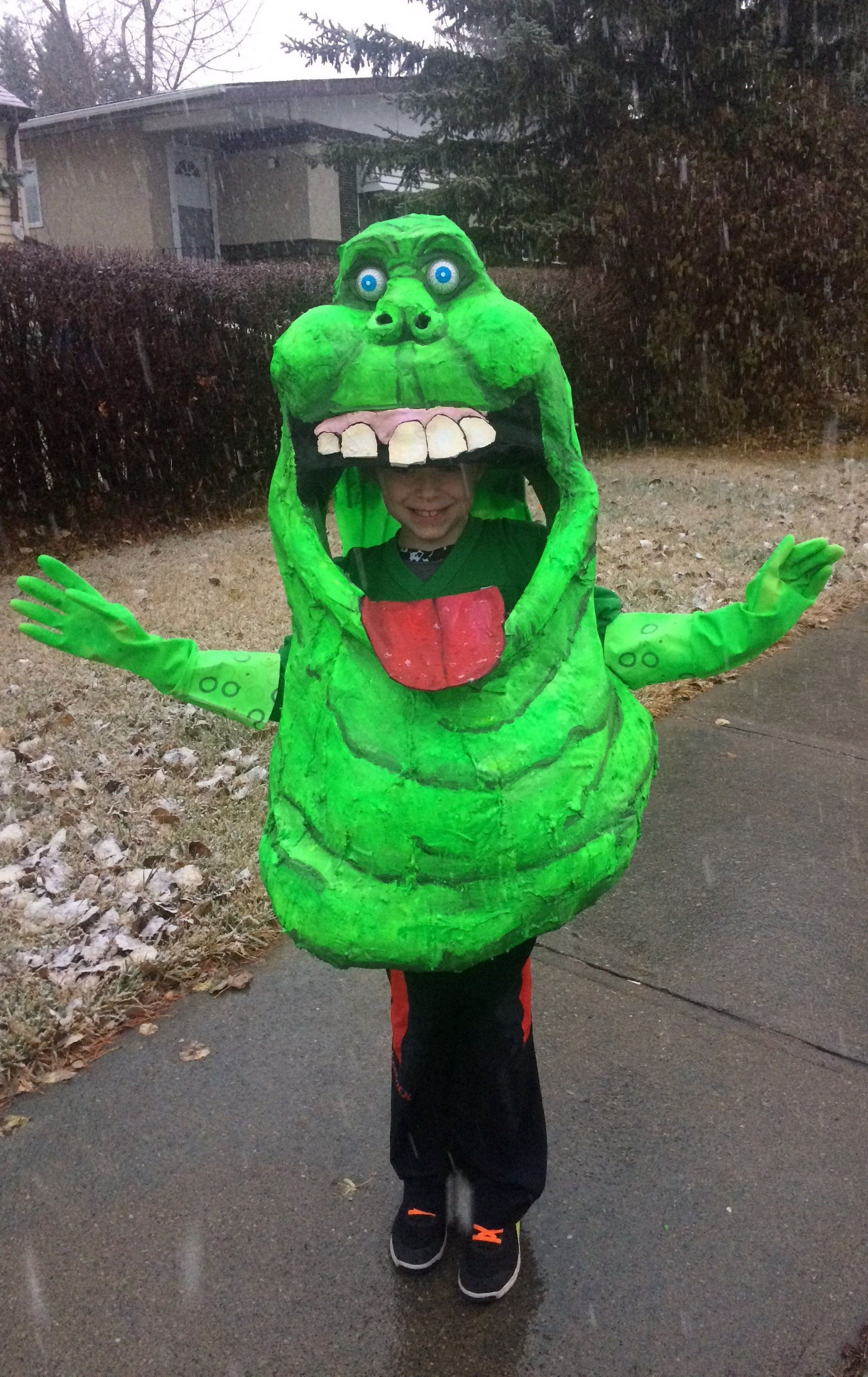Best ideas about DIY Slimer Costume
. Save or Pin Slimer Ghostbusters Costume Now.