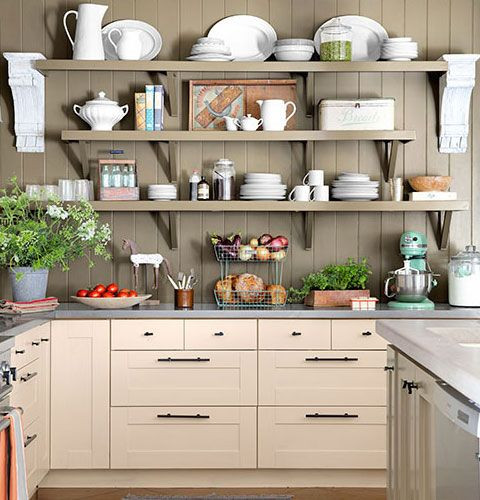 Best ideas about DIY Small Kitchen Ideas
. Save or Pin Small Kitchen Organizing Ideas Wooden Shelves Now.