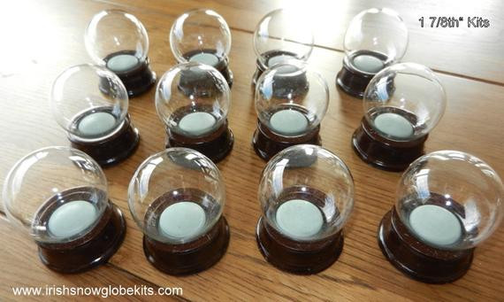 Best ideas about DIY Snow Globe Kits
. Save or Pin Make your own DIY Tiny Snow globe kit 48mm Set of THREE Now.