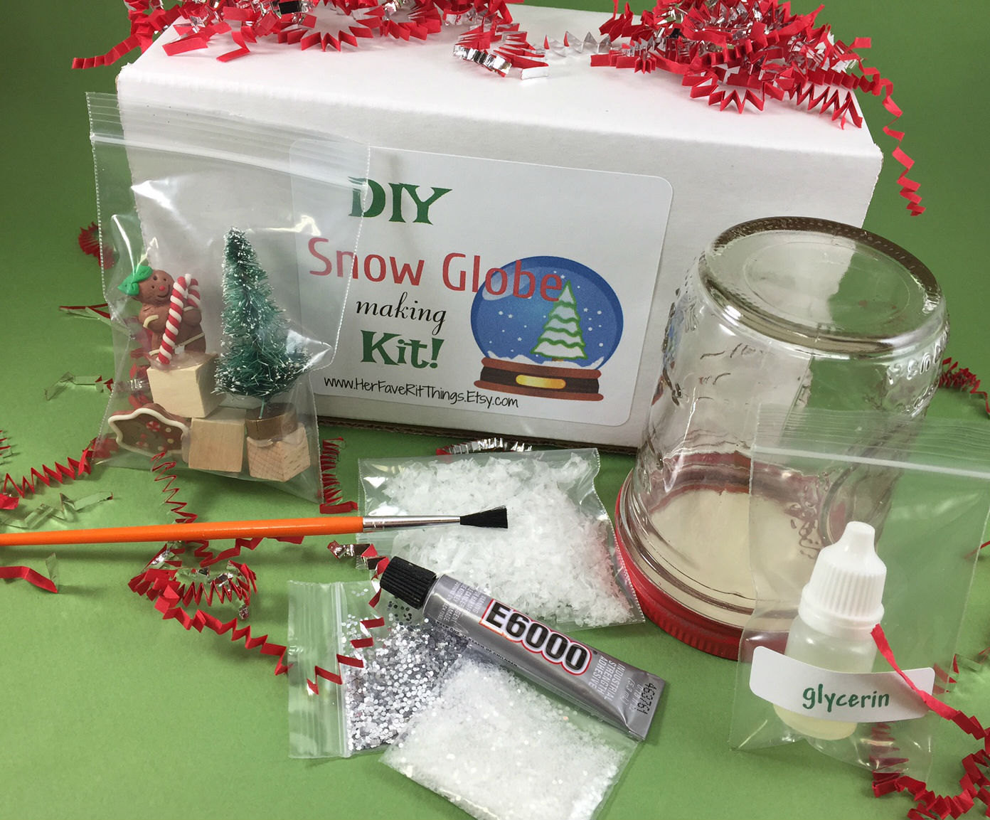 Best ideas about DIY Snow Globe Kits
. Save or Pin DIY Holiday Snow Globe Kit snow globe craft kit holiday snow Now.