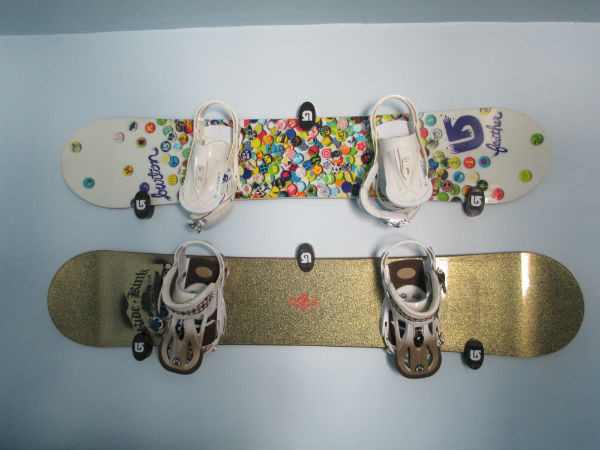 Best ideas about DIY Snowboard Wall Mount
. Save or Pin Snowboard Storage – Scott Family Homestead Now.