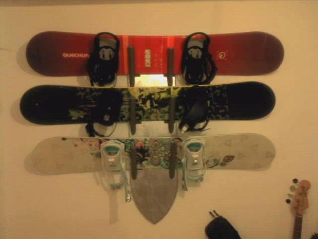 Best ideas about DIY Snowboard Wall Mount
. Save or Pin Snowboard wall rack Now.