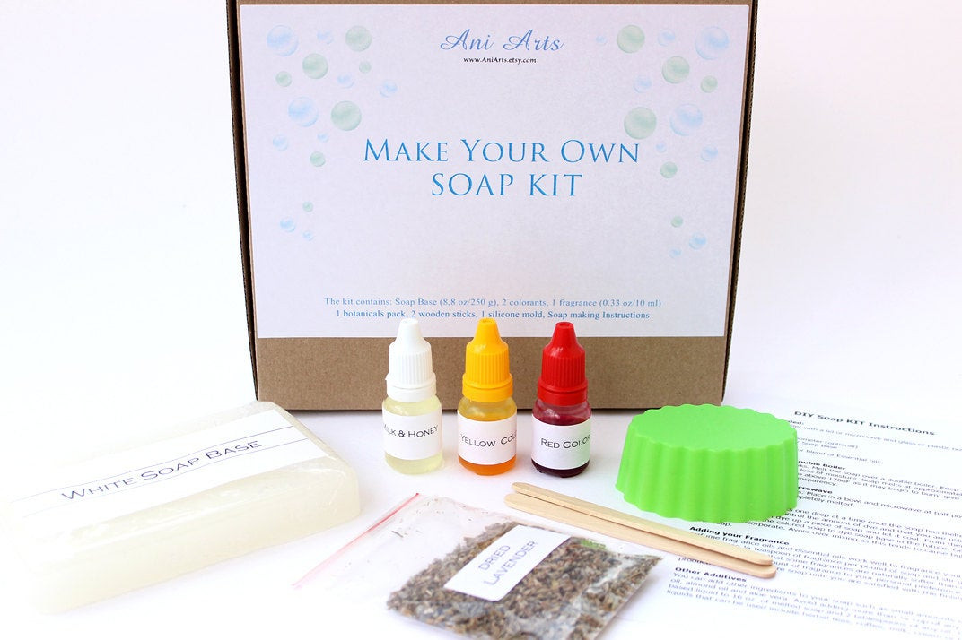 Best ideas about DIY Soap Kit
. Save or Pin DIY Soap KIT Soap Making Craft Kit Make Your Own Soap Kit Now.