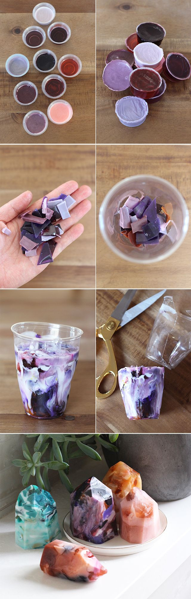 Best ideas about DIY Soap Kit
. Save or Pin DIY Gemstone Soap Kit Decoration for House Now.