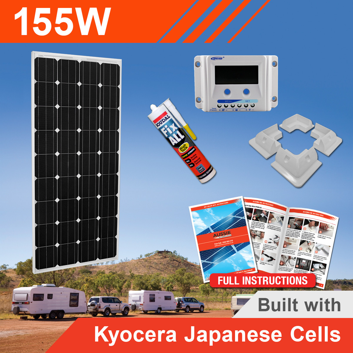 Best ideas about DIY Solar Kit
. Save or Pin 155W 12V plete DIY Solar Kit Now.