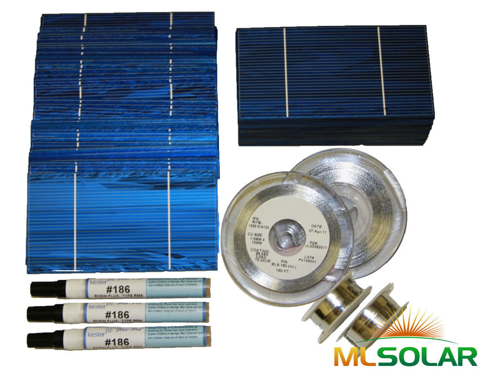 Best ideas about DIY Solar Kit
. Save or Pin 1KW WHOLE 3x6 Solar Cells DIY KIT TAB Wire BUS FLUX Now.