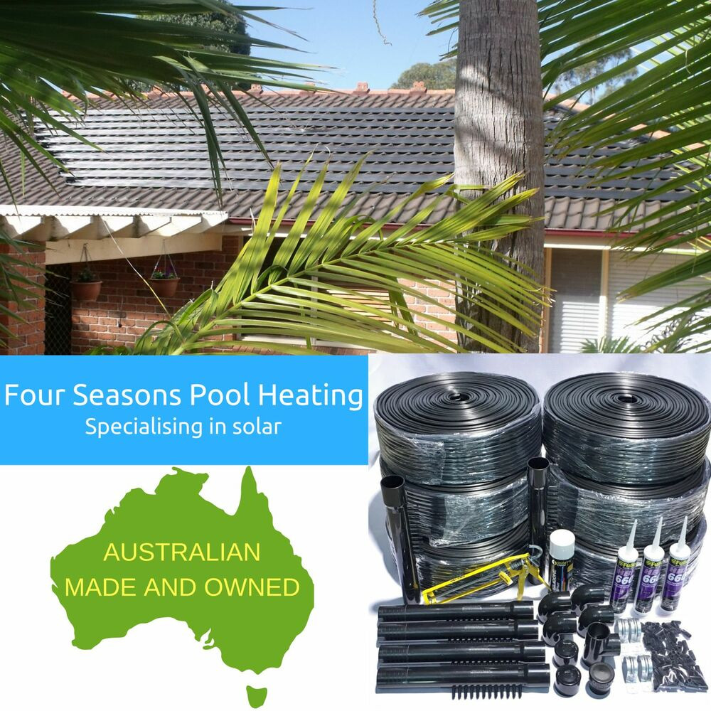 Best ideas about DIY Solar Pool Heating Kits
. Save or Pin 30M2 SOLAR ROOF KIT DIY SWIMMING POOL SPA 12 TUBE SOLAR Now.