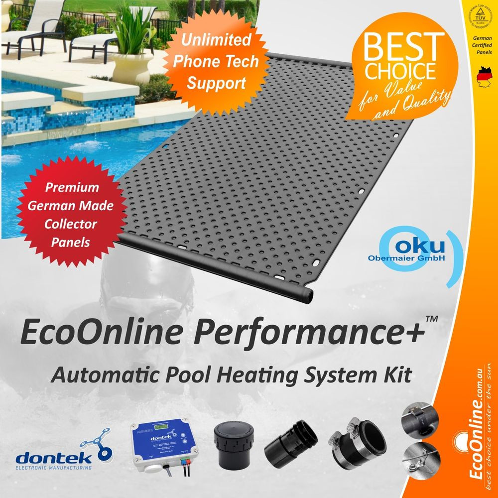 Best ideas about DIY Solar Pool Heating Kits
. Save or Pin Premium Quality DIY 18 Panel Automatic Solar Pool Heating Now.