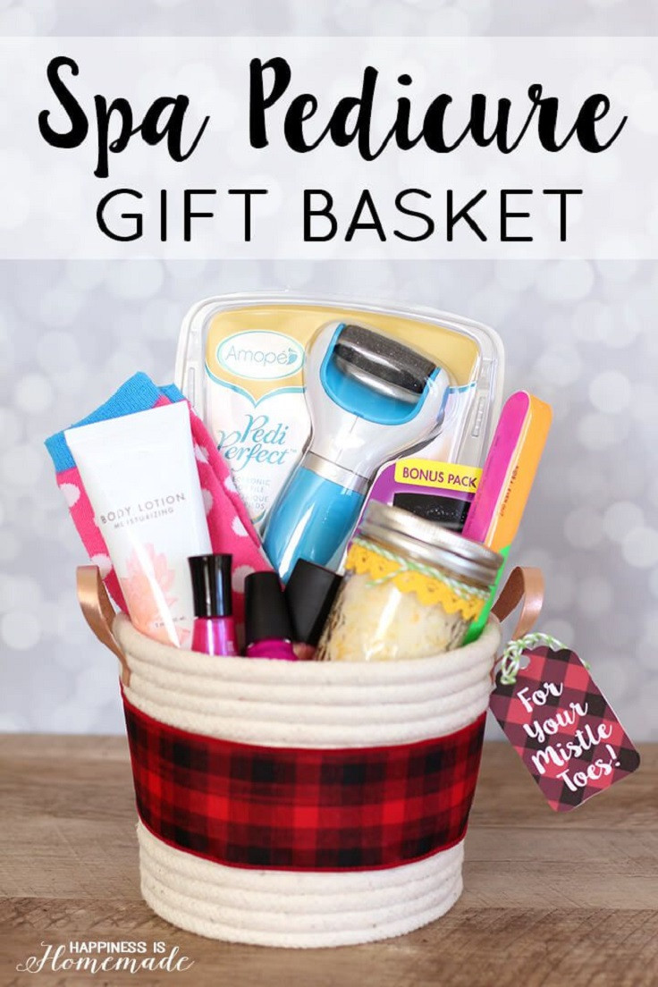 Best ideas about DIY Spa Gift Basket
. Save or Pin Top 10 DIY Gift Basket Ideas for Christmas Top Inspired Now.
