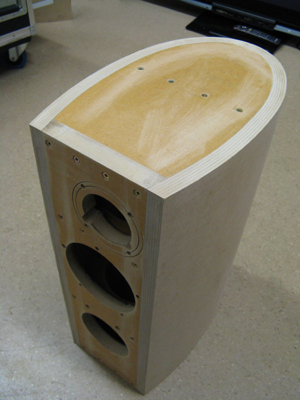 Best ideas about DIY Speaker Cabinet
. Save or Pin Clearwave RBR curved cabinet build diyAudio Now.