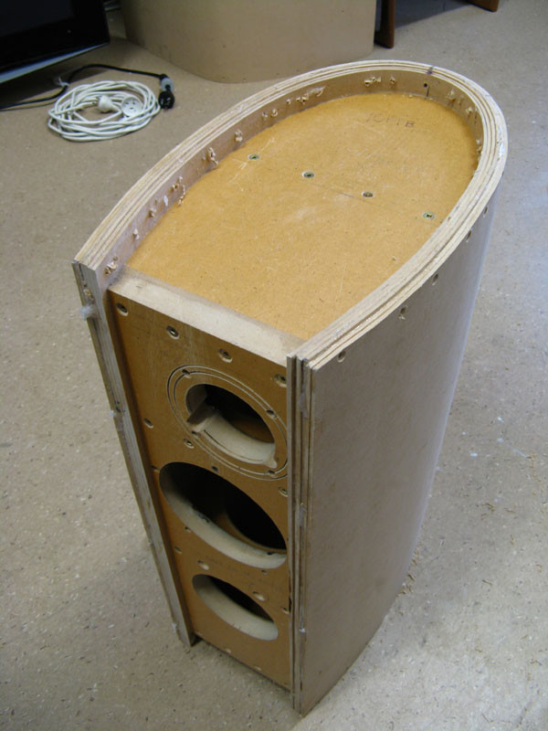 Best ideas about DIY Speaker Cabinet
. Save or Pin Clearwave RBR curved cabinet build diyAudio Now.