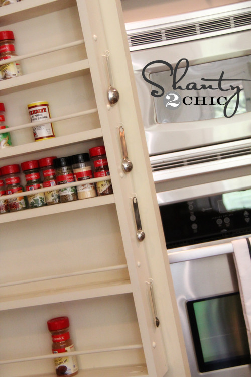 Best ideas about DIY Spice Rack
. Save or Pin Pantry Ideas DIY Door Spice Rack Shanty 2 Chic Now.