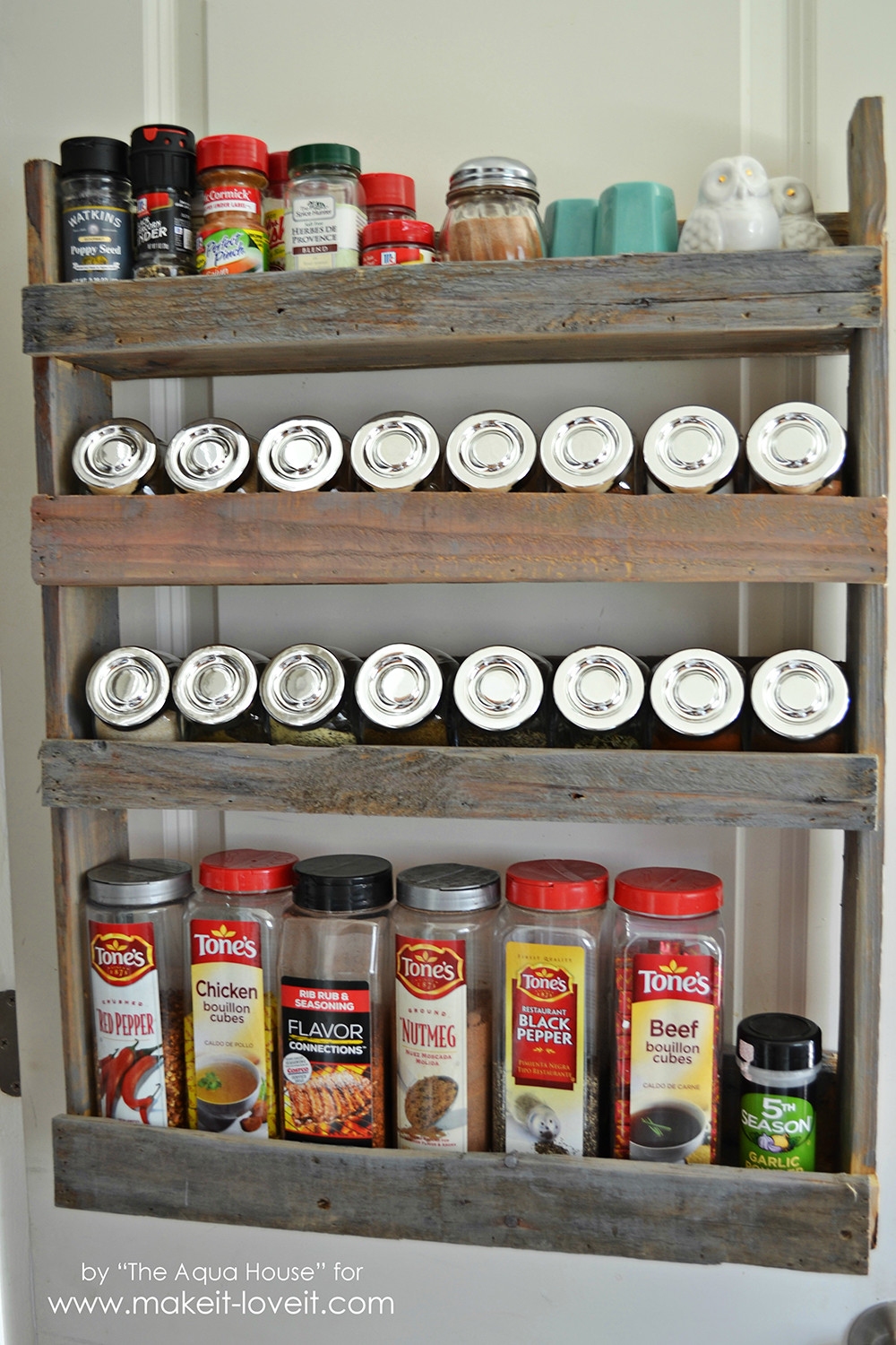 Best ideas about DIY Spice Rack
. Save or Pin DIY Pallet Spice Rack Now.