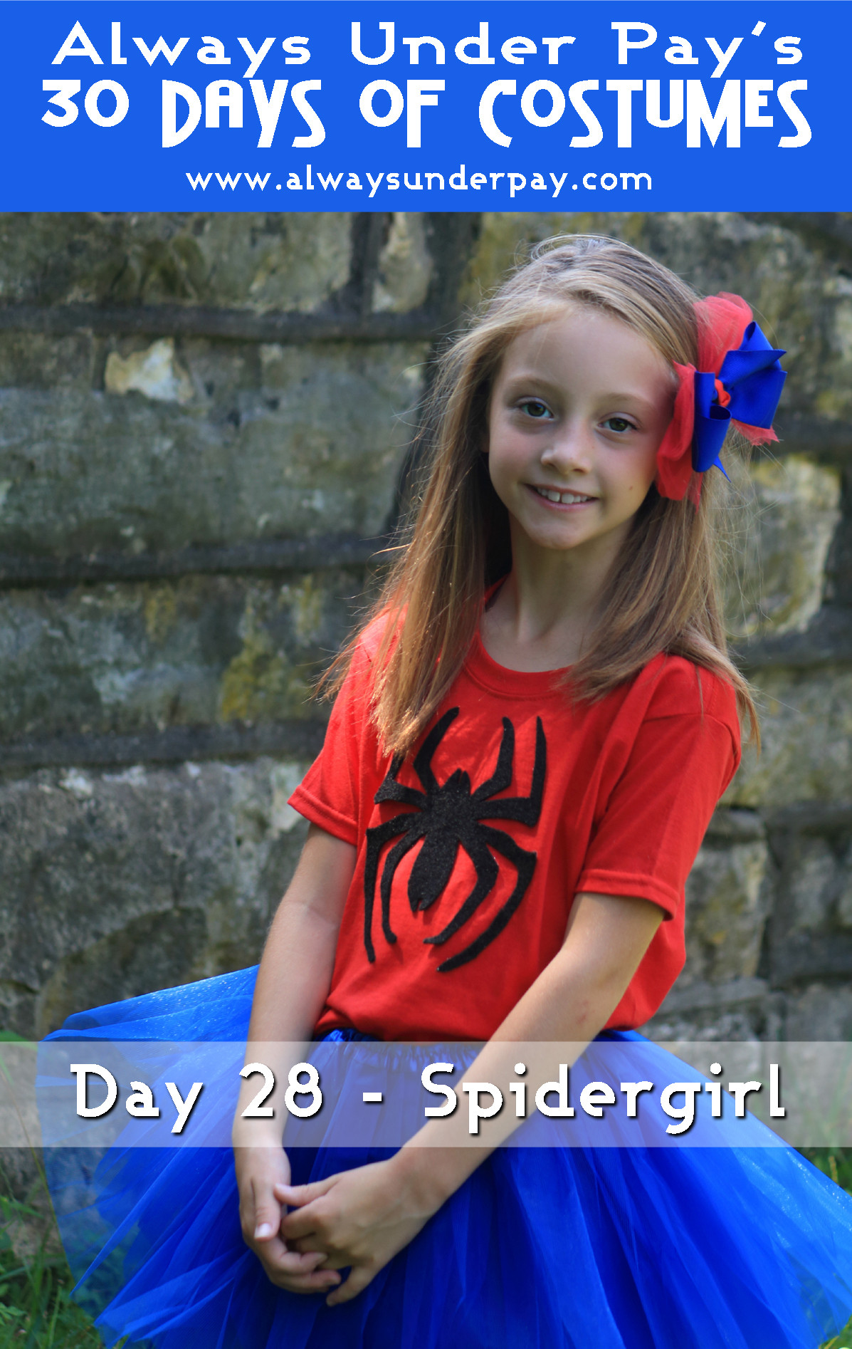 Best ideas about DIY Spider Girl Costume
. Save or Pin Day 28 – Spidergirl DIY Halloween Costume Tutorial Cheap Now.