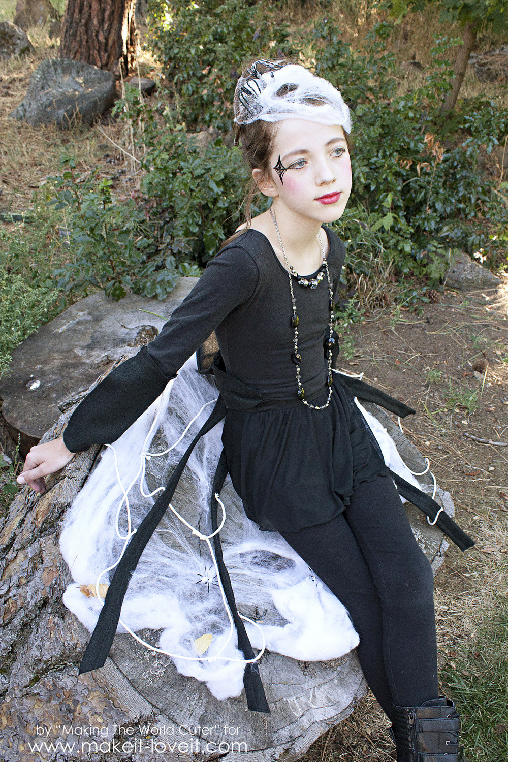 Best ideas about DIY Spider Girl Costume
. Save or Pin DIY Spider Costume for Tweens Teens or any age really Now.