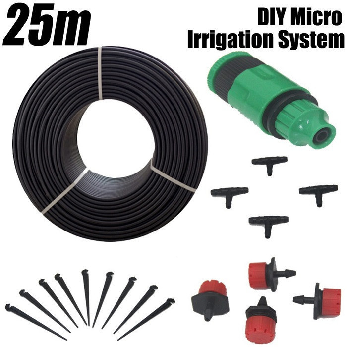 Best ideas about DIY Sprinkler System Kits
. Save or Pin Garden Drip Irrigation System 25m DIY Micro Watering Kits Now.