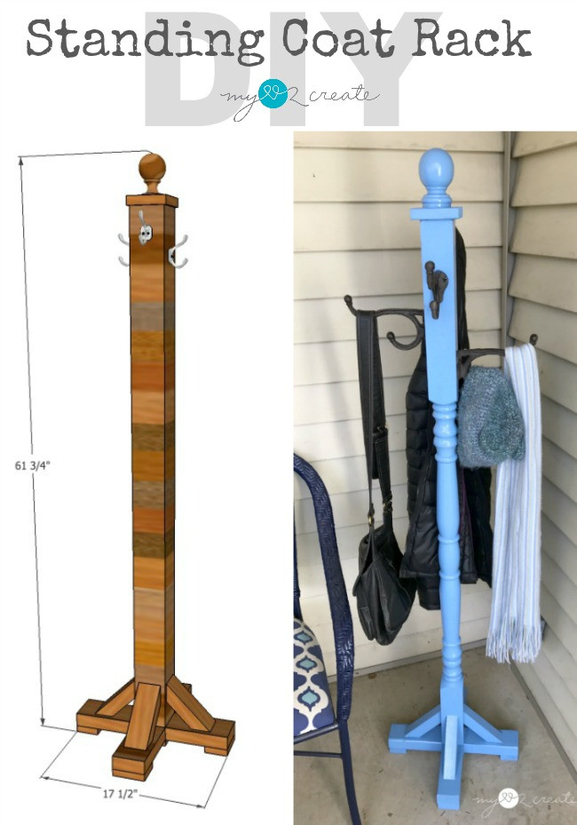 Best ideas about DIY Standing Coat Rack
. Save or Pin Standing Coat Rack Now.