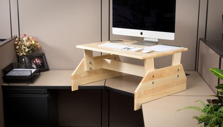 Best ideas about DIY Standing Desk Converter
. Save or Pin WallSproutz Standz 1000 Adjustable Standing Desk Now.