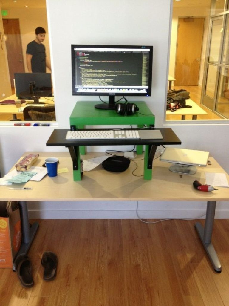 Best ideas about DIY Standing Desk Converter
. Save or Pin Modern Stand Up Desk Converter Now.