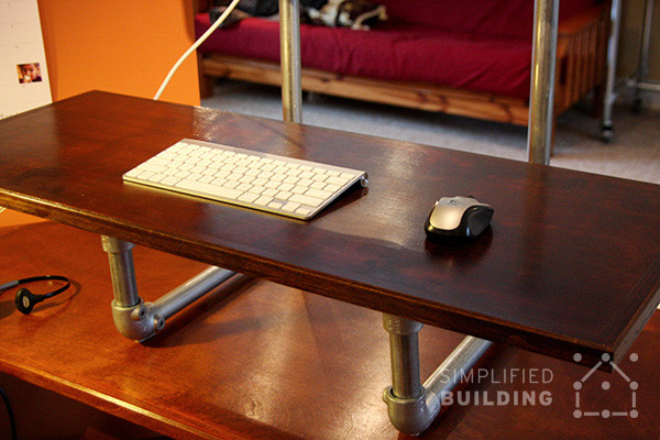 Best ideas about DIY Standing Desk Converter
. Save or Pin DIY Standing Desk Converter Step by Step Plans Now.