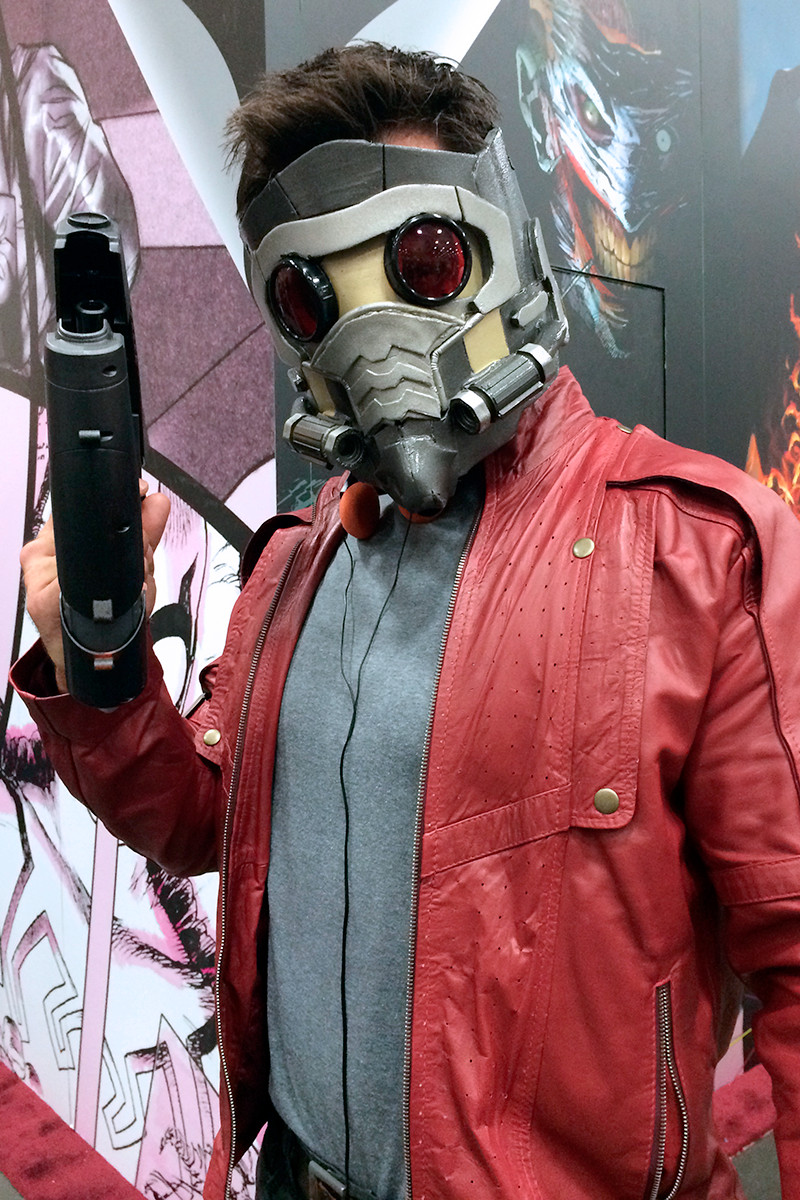 Best ideas about DIY Star Lord Mask
. Save or Pin Too bad Chris Pratt isn t under that Star Lord mask but Now.