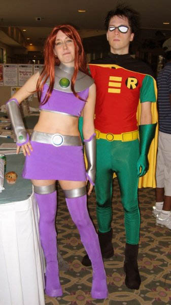 Best ideas about DIY Starfire Costume
. Save or Pin Starfire and Robin Teen Titans Costumes Now.