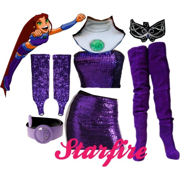 Best ideas about DIY Starfire Costume
. Save or Pin "Starfire teen titans " by ilene jimenez on Polyvore Now.